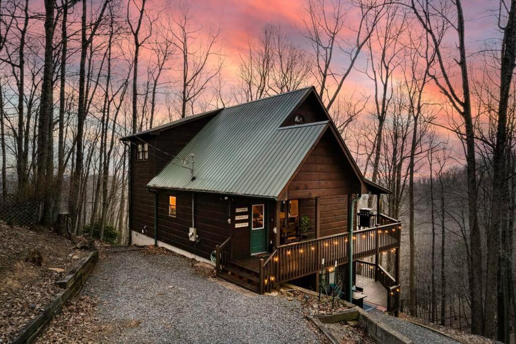 Mtn Cabin Sleeps 10 - 5 Mins To Fishing & Camping Ellijay Exterior photo
